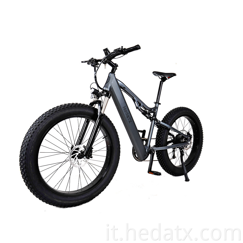 Electric Fat Tire Bike with low energy consumption